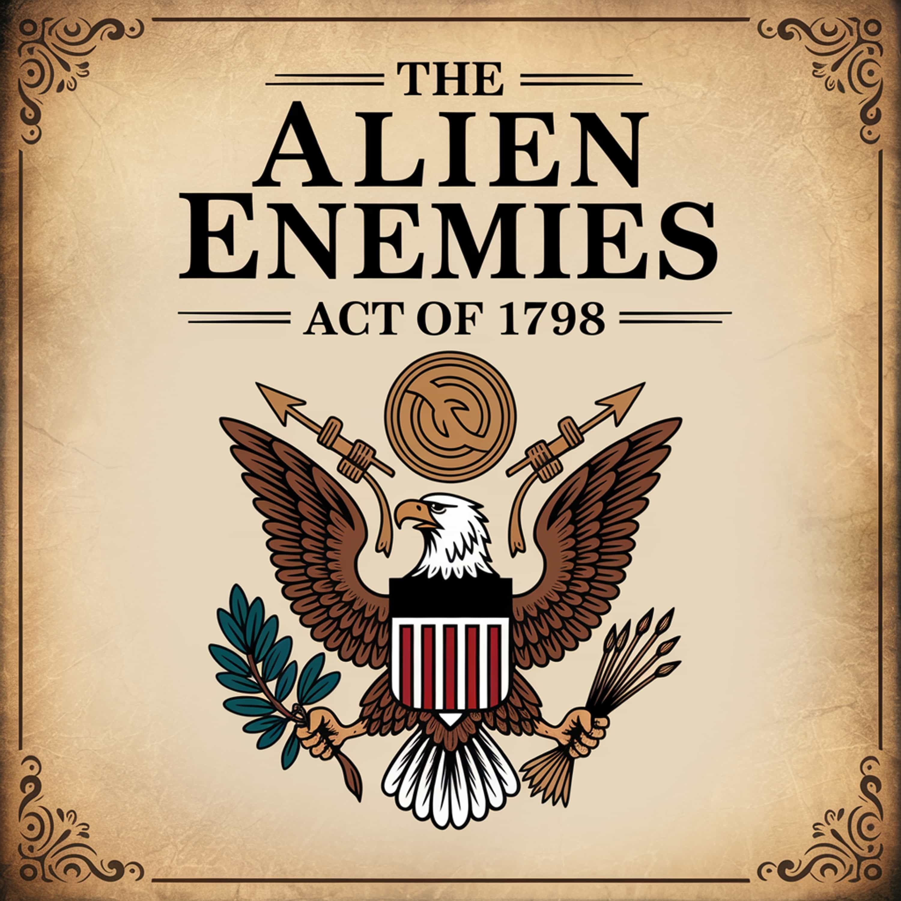The Alien Enemies Act Of 1798 The Alien Enemies Act Of 1798